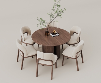 Modern Dining Table And Chairs-ID:197747956