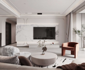 Modern A Living Room-ID:299220156