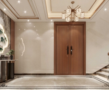 New Chinese Style Hallway-ID:479517944