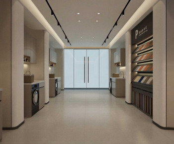 Modern Exhibition Hall-ID:725779574