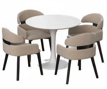 Modern Dining Table And Chairs-ID:415007112