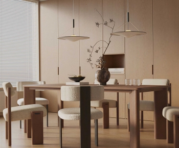 Modern Dining Table And Chairs-ID:134690054