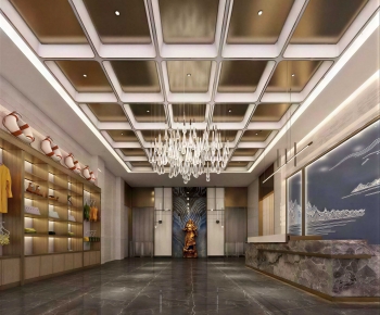 Modern Lobby Hall-ID:611640936