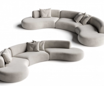 Modern Curved Sofa-ID:951622019