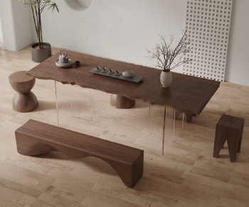 Modern Tea Tables And Chairs-ID:599423891