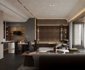 Modern A Living Room-ID:103302961