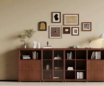 Nordic Style Bookcase-ID:465430022