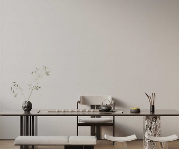 New Chinese Style Tea Tables And Chairs-ID:108618976