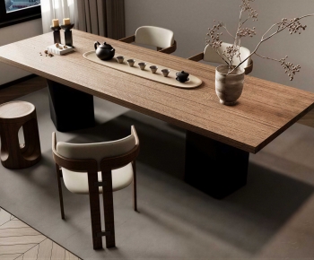 New Chinese Style Tea Tables And Chairs-ID:325556994