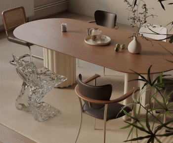 Modern Dining Table And Chairs-ID:561542996