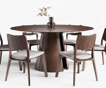 Modern Dining Table And Chairs-ID:964490899