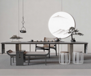 Modern Tea Tables And Chairs-ID:884517917