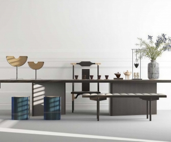 New Chinese Style Tea Tables And Chairs-ID:158135899