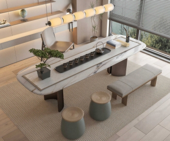 New Chinese Style Tea Tables And Chairs-ID:953272105