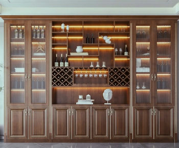 American Style Wine Cabinet-ID:172955995