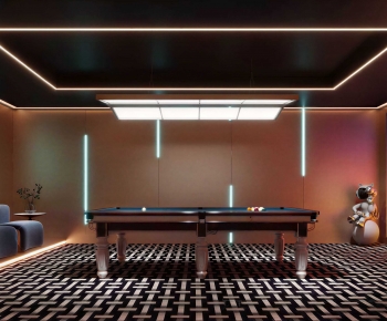 Modern Billiards Room-ID:810535915