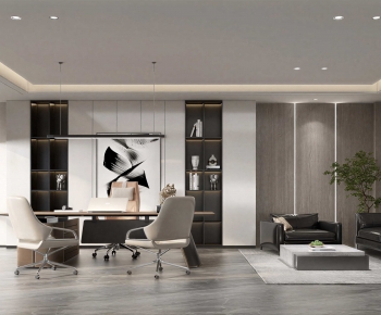 Modern Manager's Office-ID:982045896