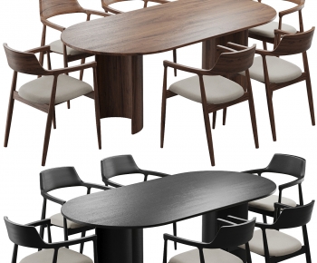 Modern Dining Table And Chairs-ID:322858105