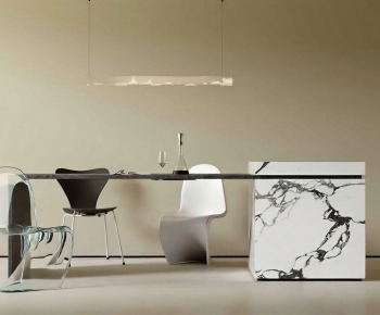 Modern Dining Table And Chairs-ID:371570613