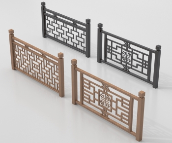 New Chinese Style Guardrail-ID:357006074