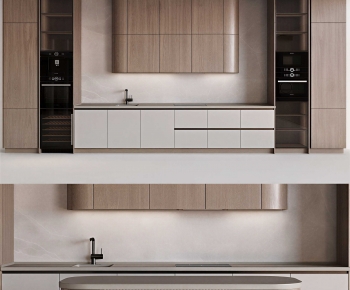 Modern Kitchen Cabinet-ID:122210981