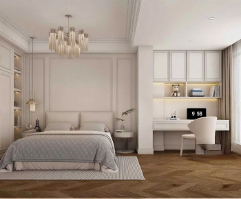 American Style Bedroom-ID:598845014
