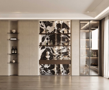 Modern Wine Cabinet-ID:978884948