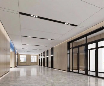 Modern Corridor/elevator Hall-ID:409945018