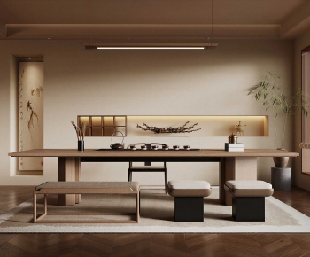 New Chinese Style Tea House-ID:129229075