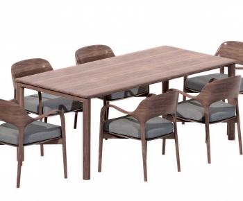 Nordic Style Dining Table And Chairs-ID:488042124