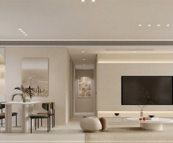 Modern A Living Room-ID:807405953