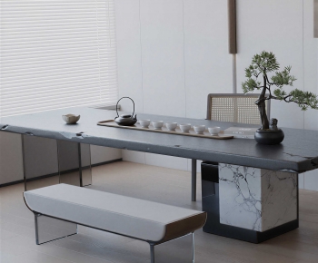 New Chinese Style Tea Tables And Chairs-ID:676912071