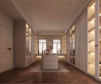 Simple European Style Clothes Storage Area-ID:964154961