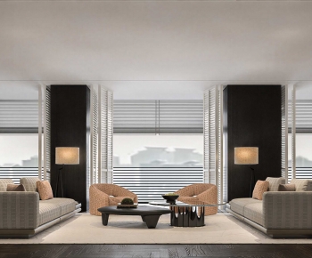 Modern A Living Room-ID:234642987