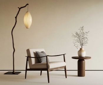 New Chinese Style Lounge Chair-ID:687278992