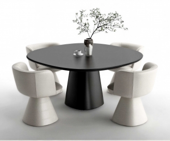 Modern Dining Table And Chairs-ID:221507076