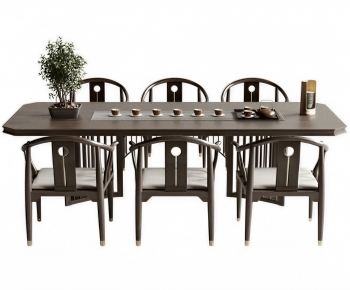 New Chinese Style Tea Tables And Chairs-ID:167001013