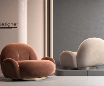 Modern Single Sofa-ID:653822903