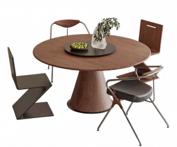 Modern Dining Table And Chairs-ID:102739395