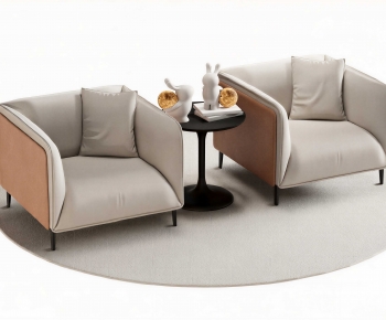 Modern Single Sofa-ID:348460733
