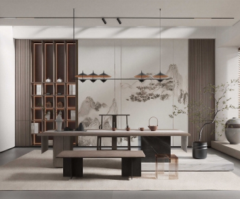 New Chinese Style Tea House-ID:354826933