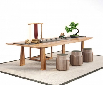 New Chinese Style Tea Tables And Chairs-ID:158696899