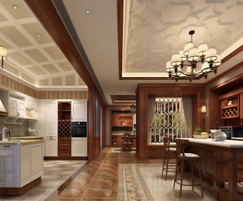 European Style Open Kitchen-ID:224161131