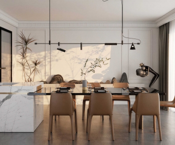 Modern Dining Room-ID:507852087