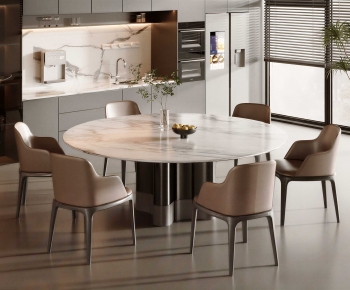 Modern Dining Table And Chairs-ID:873953102