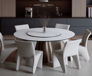 Modern Dining Table And Chairs-ID:123903997