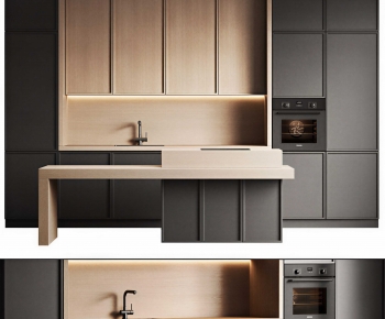 Modern Kitchen Cabinet-ID:104455956