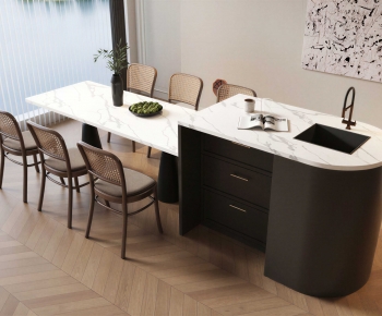 Modern Dining Table And Chairs-ID:849492071