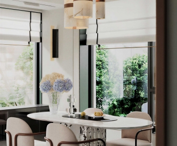 Modern Dining Room-ID:661382918