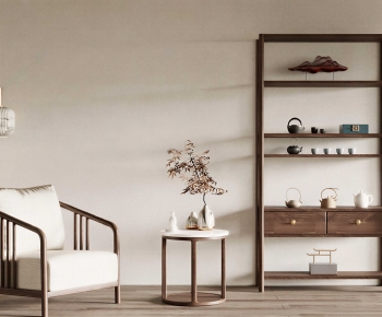 New Chinese Style Lounge Chair-ID:979716063